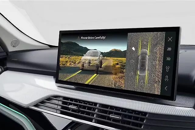 Harrier EV — Infotainment system