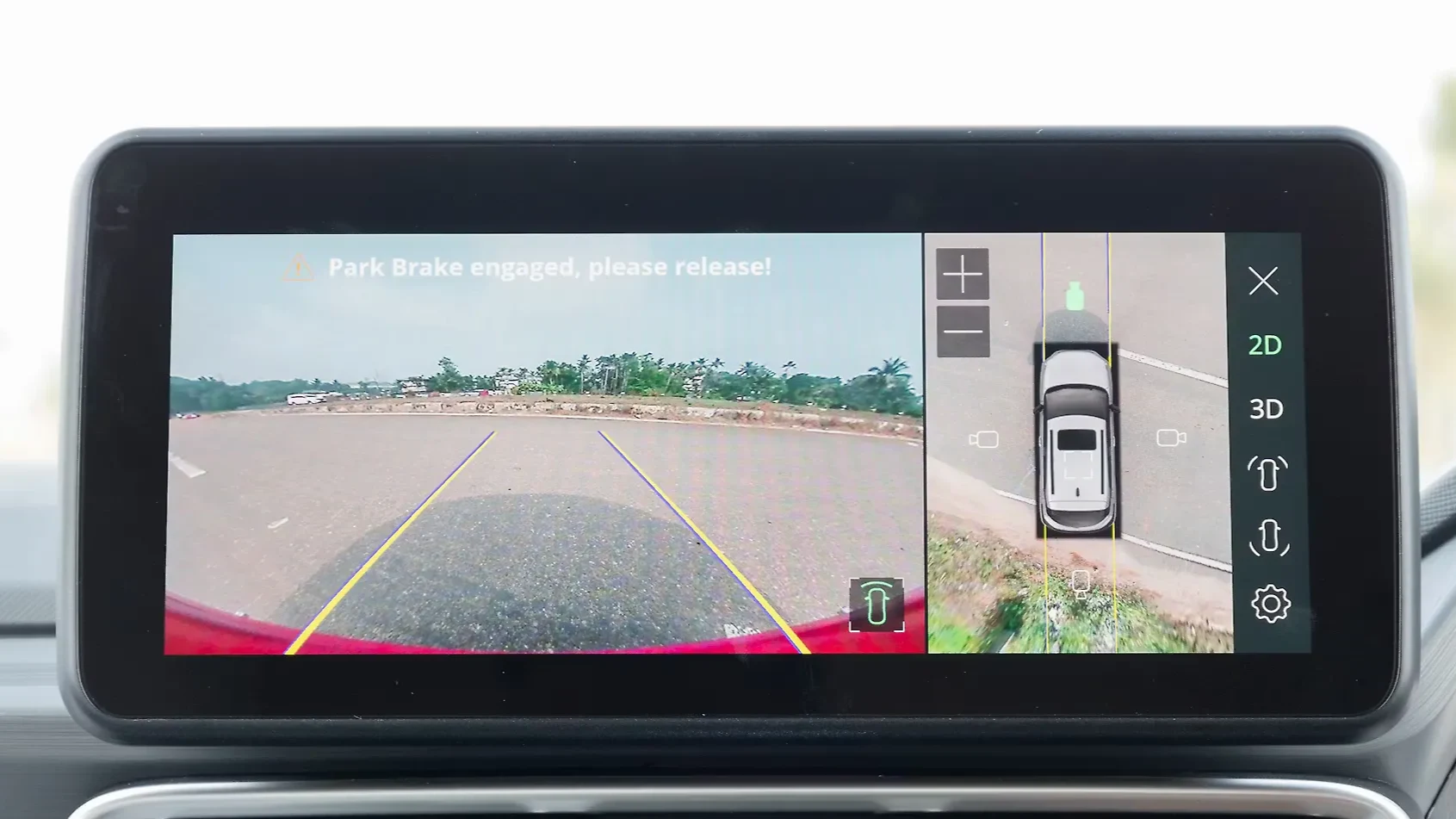 Punch EV — Infotainment system
